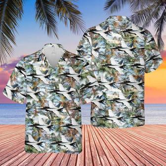 Us Navy Hawaiian Shirt, Us Navy Boeing Super Hornet Hawaiian Shirt, Military Hawaiian Shirt | Newhawaiianshirts CA