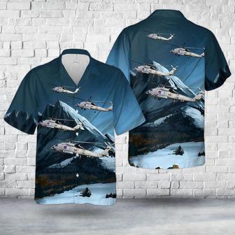 Us Navy Hawaiian Shirt, Us Navy Saberhawks Seahawk Hawaiian Shirt, Military Hawaiian Shirt | Newhawaiianshirts CA