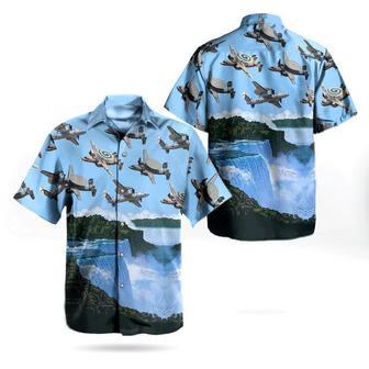 Us Navy Hawaiian Shirt, Us Navy Northrop Grumman Hawkeye Independence Day Niagara Falls Hawaiian Shirt | Newhawaiianshirts DE