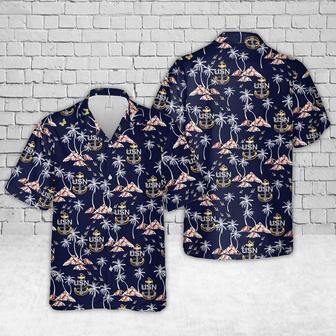 Us Navy Hawaiian Shirt, Us Navy Chief Petty Officer Backbone Anchor Hawaiian Shirt, Military Hawaiian Shirt | Newhawaiianshirts AU