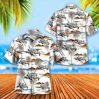 Us Navy Hawaiian Shirt, Us Navy Scewtops Hawaiian Shirt, Military Hawaiian Shirt | Newhawaiianshirts CA