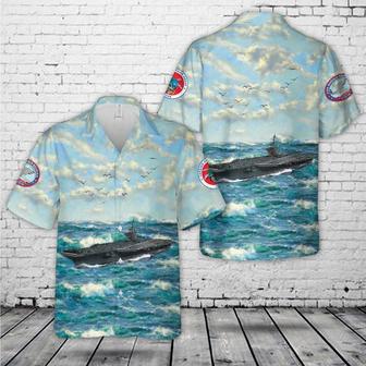 Us Navy Hawaiian Shirt, Us Navy Carrier Strike Group 5 (Carstrkgru 5) Uss Ronald Reagan Hawaiian Shirt | Newhawaiianshirts