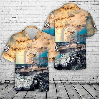 Us Navy Hawaiian Shirt, Us Navy Uss Boxer Hawaiian Shirt, Military Hawaiian Shirt | Newhawaiianshirts CA