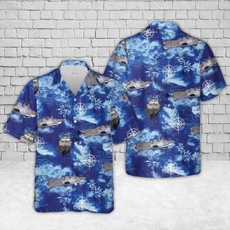 Us Navy Hawaiian Shirt, Navy Uss Freedom Hawaiian Shirt, Military Hawaiian Shirt | Newhawaiianshirts CA