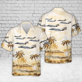 Us Navy Hawaiian Shirt, Us Navy Mcdonnell Douglas Phantom Ii Hawaiian Shirt, Military Hawaiian Shirt | Newhawaiianshirts CA