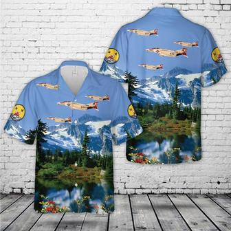 Us Navy Hawaiian Shirt, Us Navy Phantom Ii Of Sundowners Hawaiian Shirt, Military Hawaiian Shirt | Newhawaiianshirts CA