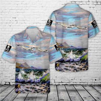 Us Navy Hawaiian Shirt, Us Navy Mcdonnell Phantom Ii Hawaiian Shirt, Military Hawaiian Shirt | Newhawaiianshirts CA