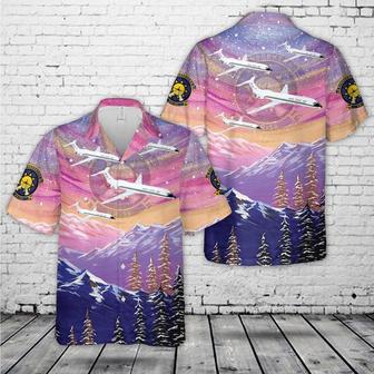 Us Navy Hawaiian Shirt, Us Navy Sunseekers Skytrain Ii Hawaiian Shirt, Military Hawaiian Shirt | Newhawaiianshirts DE