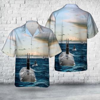 Us Navy Hawaiian Shirt, Us Navy Submarine Bubblehead Hawaiian Shirt, Military Hawaiian Shirt | Newhawaiianshirts CA