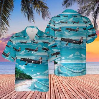 Us Navy Hawaiian Shirt, Us Navy Grumman Guardian Of Hawaiian Shirt, Military Hawaiian Shirt | Newhawaiianshirts CA