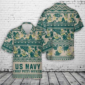 Us Navy Hawaiian Shirt, Us Navy Chief Anchor Hawaiian Shirt, Military Hawaiian Shirt | Newhawaiianshirts UK