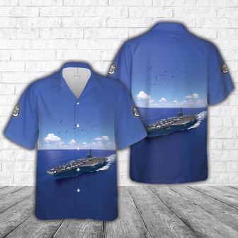 Us Navy Hawaiian Shirt, Us Navy Carrier Strike Group One Or Carstrkgru 1) Uss Carl Vinson Hawaiian Shirt | Newhawaiianshirts DE