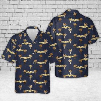 Us Navy Hawaiian Shirt, Us Navy Submarine Supply Corps Hawaiian Shirt, Military Hawaiian Shirt | Newhawaiianshirts CA