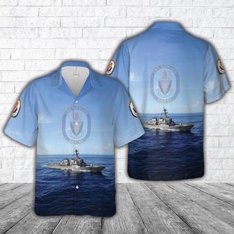 Us Navy Hawaiian Shirt, Us Navy Uss Ramage Hawaiian Shirt, Military Hawaiian Shirt | Newhawaiianshirts CA