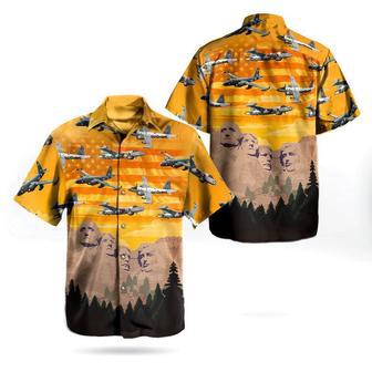 Us Navy Hawaiian Shirt, Us Navy Lockheed Neptune Independence Day Mt. Rushmore Hawaiian Shirt | Newhawaiianshirts CA