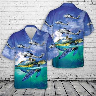 Us Navy Hawaiian Shirt, Us Navy Sikorsky Ocean Hawk Hawaiian Shirt, Military Hawaiian Shirt | Newhawaiianshirts UK