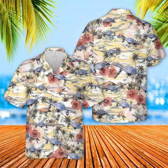 Us Navy Hawaiian Shirt, Us Navy Boeing Stingray Hawaiian Shirt, Military Hawaiian Shirt | Newhawaiianshirts CA