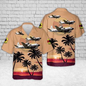 Us Navy Hawaiian Shirt, Us Navy Lockheed Orion (Aries) Of Hawaiian Shirt, Military Hawaiian Shirt | Newhawaiianshirts CA