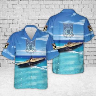 Us Navy Hawaiian Shirt, Us Navy Uss Forrestal Hawaiian Shirt, Military Hawaiian Shirt | Newhawaiianshirts CA