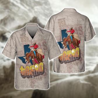 Usa Pride Texas Hawaiian Shirt For Adults, Texas Full Printing Hawaiian Aloha Beach Shirts | Newhawaiianshirts CA