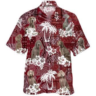 Weimaraner Hawaiian Shirt, Dog Hawaii Aloha Beach Shirt For Summer | Newhawaiianshirts AU