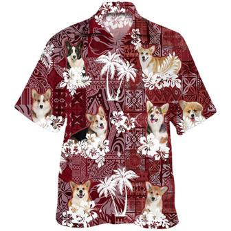 Welsh Corgi Hawaiian Shirt, Dog Corgi Hawaii Aloha Beach Shirt | Newhawaiianshirts AU