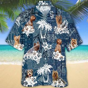 Wire Fox Terrier Hawaiian Shirt, Full Printed Dog Aloha Hawaii Beach Shirt | Newhawaiianshirts AU