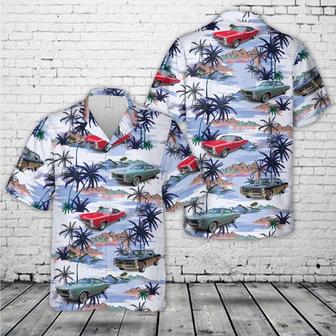 1966 Pontiac Gto Hardtop Hawaiian Shirt For Men, Classic Car Hawaiian Shirt, Vintage Car Shirt Summer Gifts | Newhawaiianshirts AU