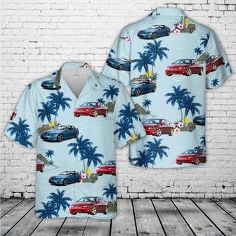 2004 Pontiac Gto Hawaiian Shirt For Men, Classic Car Hawaiian Shirt, Vintage Car Shirt Summer Gifts | Newhawaiianshirts