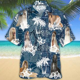 Afghan Hound Hawaiian Shirt Summer Gifts | Newhawaiianshirts UK