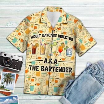 Bartender With Cool Drink Fruits Hawaiian Shirt Summer Gifts | Newhawaiianshirts AU