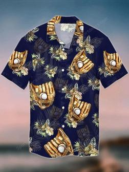 Baseball Catcher Tropical Hawaiian Shirt, Summer Gift, Hawaiian Shirts For Men, Aloha Beach Shirt Summer Gifts | Newhawaiianshirts