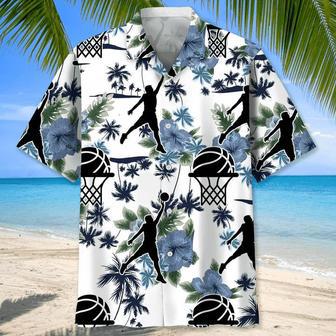 Basketball Hawaiian Nature For Men, Basketball Player Shirt, Basketball Gifts Unisex Hawaiian Shirt Aloha Shirt | Newhawaiianshirts AU