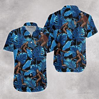 Bigfoot Aloha Hawaiian Shirts For Men & For Women Summer Gifts | Newhawaiianshirts DE