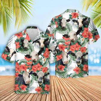 Black Baldy Hawaiian Flowers , Summer Gift For Men And Women Unisex Hawaiian Shirt Aloha Shirt | Newhawaiianshirts CA