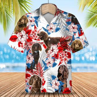 Boykin Spaniel Hawaiian Shirt, Dog Summer Aloha Shirt, Men Hawaiian Shirt, Women Hawaiian Shirt Summer Gifts | Newhawaiianshirts UK