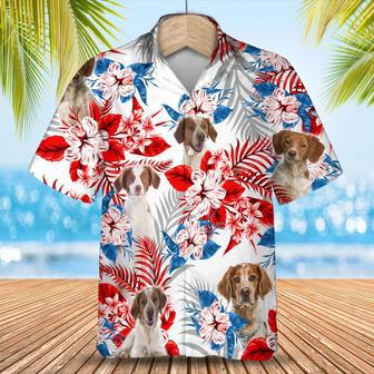 Brittany Flower Hawaiian Shirt, Summer Aloha Shirt, Men Hawaiian Shirt, Women Hawaiian Shirt Summer Gifts | Newhawaiianshirts CA