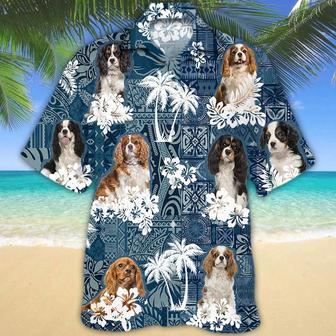 Cavalier King Charles Spaniel Hawaiian Shirt, Cavachon Summer Aloha Hawaiian Shirt For Men, Women Summer Gifts | Newhawaiianshirts UK