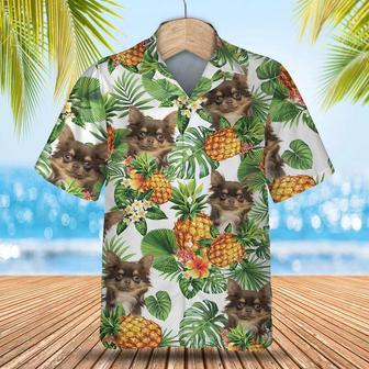 Chihuahua Tropical Pattern , Dog Lover , Summer Gift For Men And Women Unisex Hawaiian Shirt Aloha Shirt | Newhawaiianshirts AU