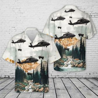 Colorado Army National Guard Black Hawk Helicopter, Battalion Aviation Regiment Unisex Hawaiian Shirt Aloha Shirt | Newhawaiianshirts UK