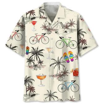 Cycling Beach Coconut For Men And Women Unisex Hawaiian Shirt Aloha Shirt | Newhawaiianshirts UK