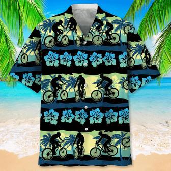 Cycling Nature Beach , For Men, Summer Gift, Gift For Cycling Lover Unisex Hawaiian Shirt Aloha Shirt | Newhawaiianshirts DE