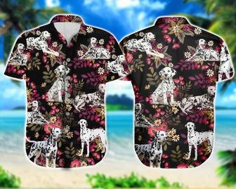 Dalmatian Hawaiian Shirt, Dalmatian Vintage Shirt, Dalmatian Dog Shirt, Dalmatian Hawaii Shirt Summer Gifts | Newhawaiianshirts UK