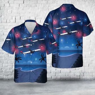 Delta Air Lines Airbus Of July Unisex Hawaiian Shirt Aloha Shirt | Newhawaiianshirts UK