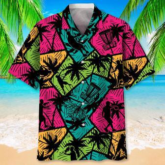 Disc Golf Beach For Men And Women , Men's Disc Golf Gifts Unisex Hawaiian Shirt Aloha Shirt | Newhawaiianshirts