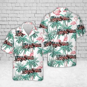 District Heights, Maryland, District Heights Career Fire Station 26 Unisex Hawaiian Shirt Aloha Shirt | Newhawaiianshirts