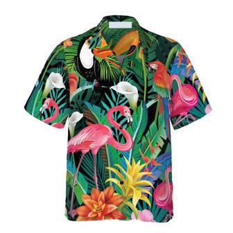 Flamingo Tropical Hawaiian Shirt For Men And Women Summer Gifts | Newhawaiianshirts AU