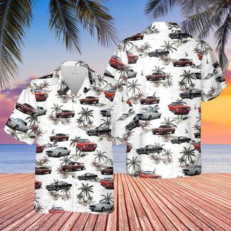 Ford Mustang Hawaiian Shirt For Men, Classic Car Hawaiian Shirt, Vintage Car Shirt Summer Gifts | Newhawaiianshirts UK