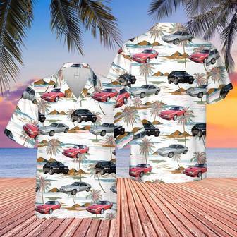 Ford Mustang Svo Hawaiian Shirt For Men, Classic Car Hawaiian Shirt, Vintage Car Shirt Summer Gifts | Newhawaiianshirts CA