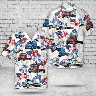 Freightliner Business Class Of July For Men Unisex Hawaiian Shirt Aloha Shirt | Newhawaiianshirts AU